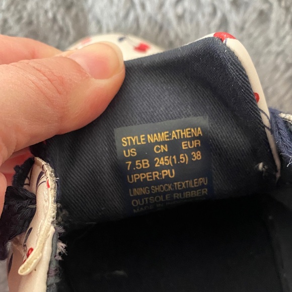 Kate Spade Sneakers with Cherry Design - Picture 9 of 9